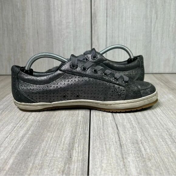 Taos Freedom Leather Lace Up Sneaker Casual Shoes Low Top Women’s Size 7 - Picture 2 of 10